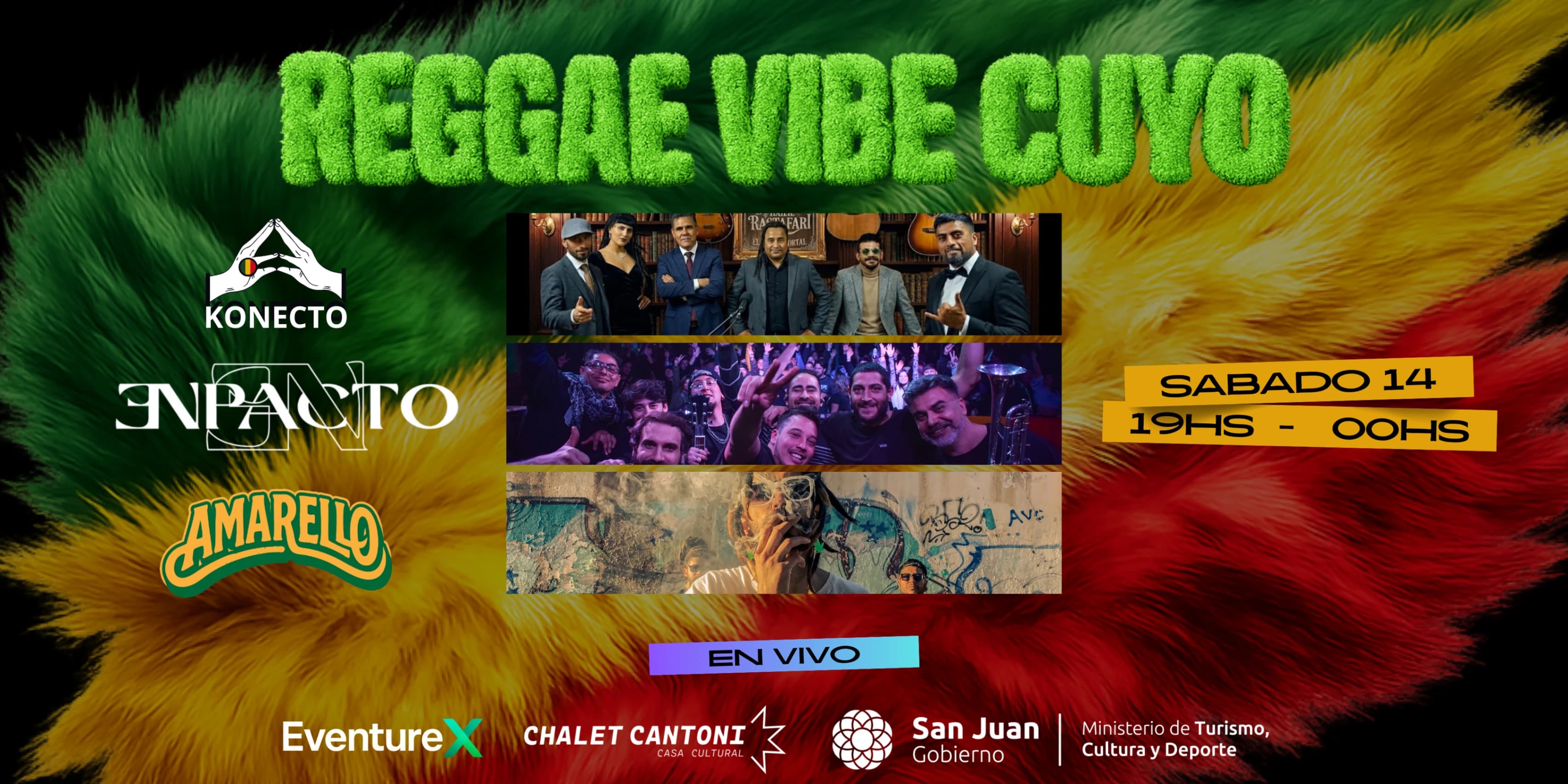 Imagen del evento Reggae Vibe Cuyo